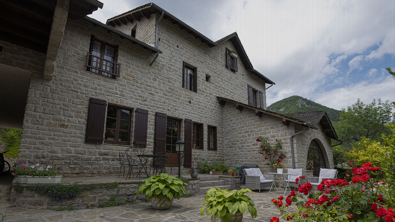 terrasse maison d'hotes